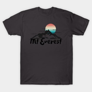 Mt Everest, Nepal T-Shirt